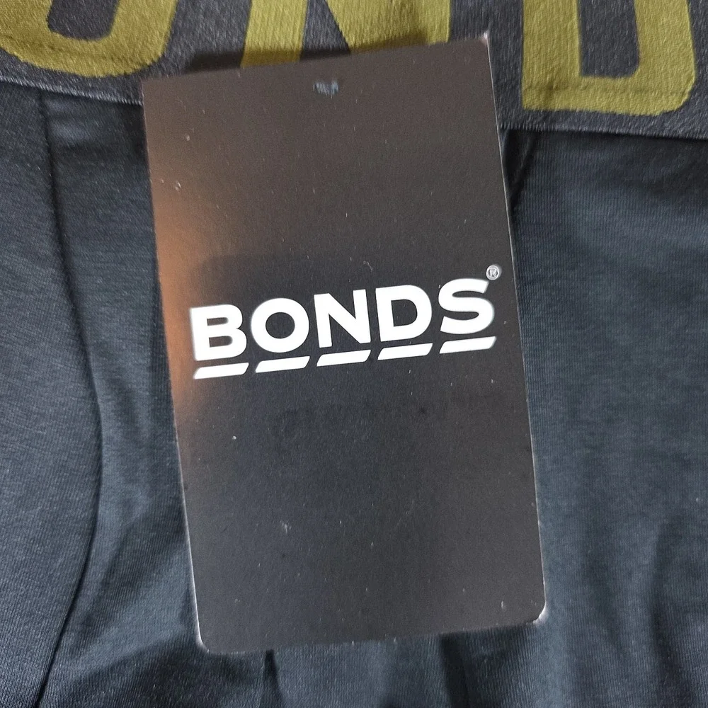 Bonds Underwear Anti-Chafing Boxer XXL 3 Pack Black & Grey/Green/Gold